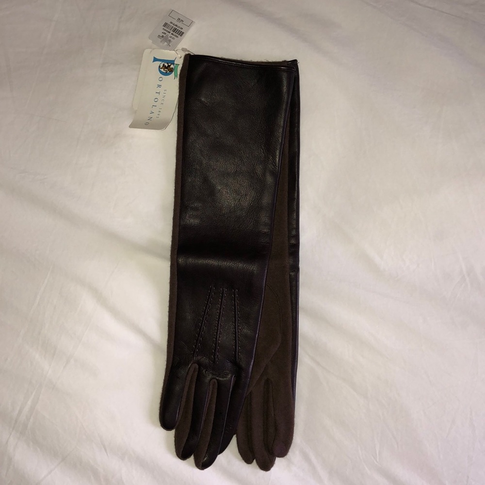 Portolano dark brown gloves